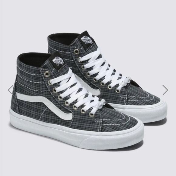 Vans Unisex Sk8-Hi Tapered Size 7 Men 8.5 Women Beads Black NWT - Picture 9 of 13